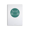 Rotterdamse Letterpress art-poster De Hef