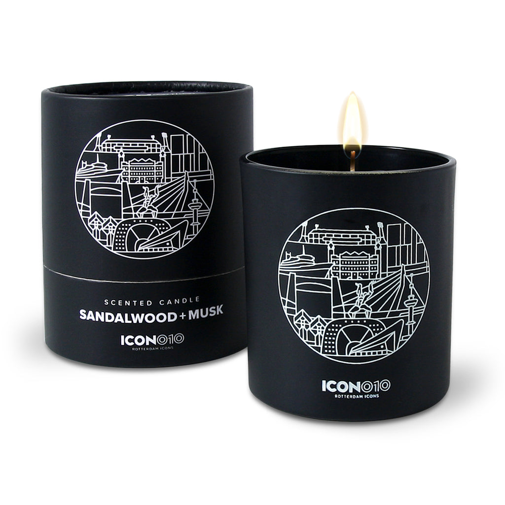 Rotterdamse Geurkaars | Sandalwood+Musk