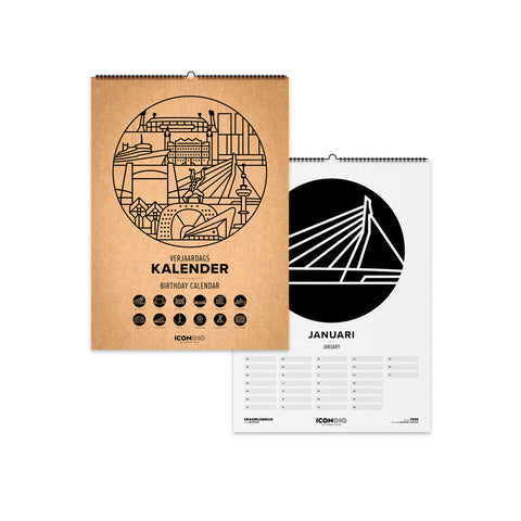 Rotterdamse XL Verjaardagskalender